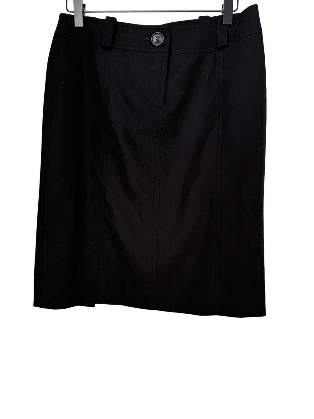 Burberry Wool/Cashmere Skirt Sz 4 Black